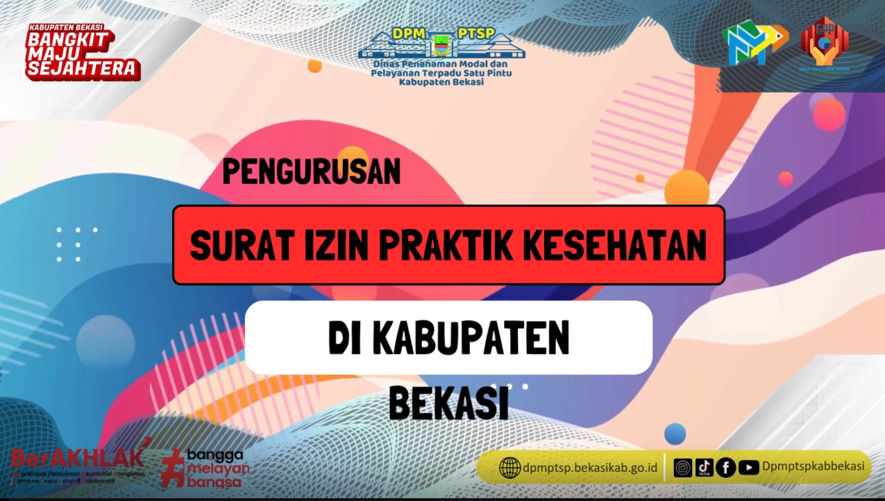 Tutorial Pengajuan SIP dan Pencabutan SIP di Kabupateb Bekasi Menggunakan Akun Boss