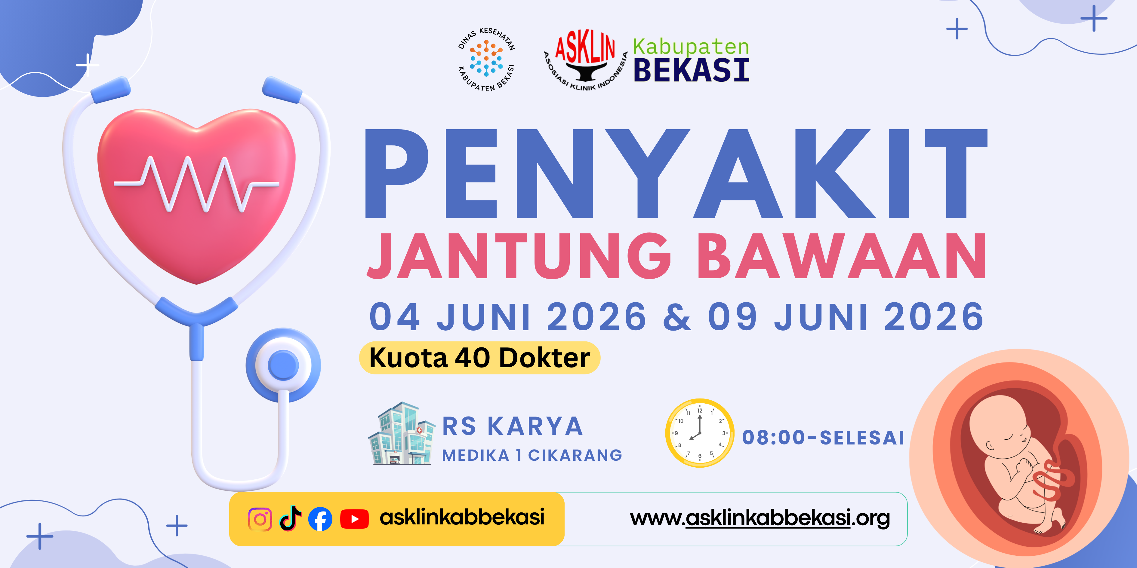 Pendafatarn Sosialisasi dan Pelatihan Penyakit Jantung Bawaan (PJB)